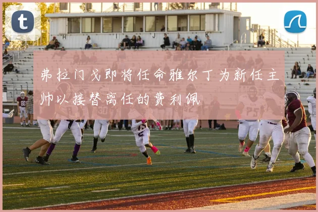 弗拉门戈即将任命雅尔丁为新任主帅以接替离任的费利佩